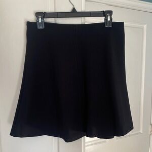 LOFT Black Skater Skirt